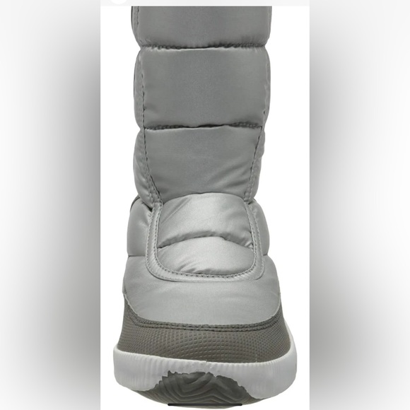 Sorel Out N About Puffy Mid Boots, Silver Snow Boot Women’s Size 8.5 - Picture 4 of 7